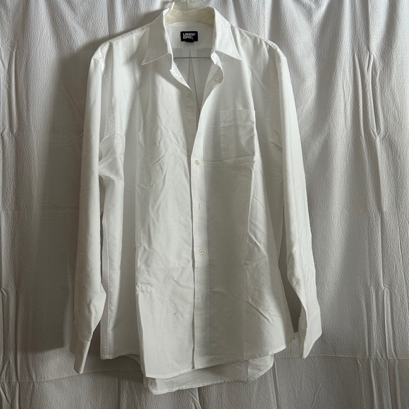 Lands' End Button-Down School Uniform Oxford Dress Shirt, Size XL, NWOT - Picture 4 of 11
